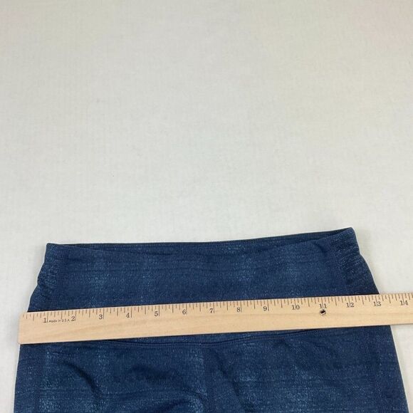 Athleta Womens Ankle Leggings Blue Yoga Pilates Running Stretch Pull On Size XS - Picture 8 of 12